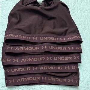 Under Armour black Sports Bras